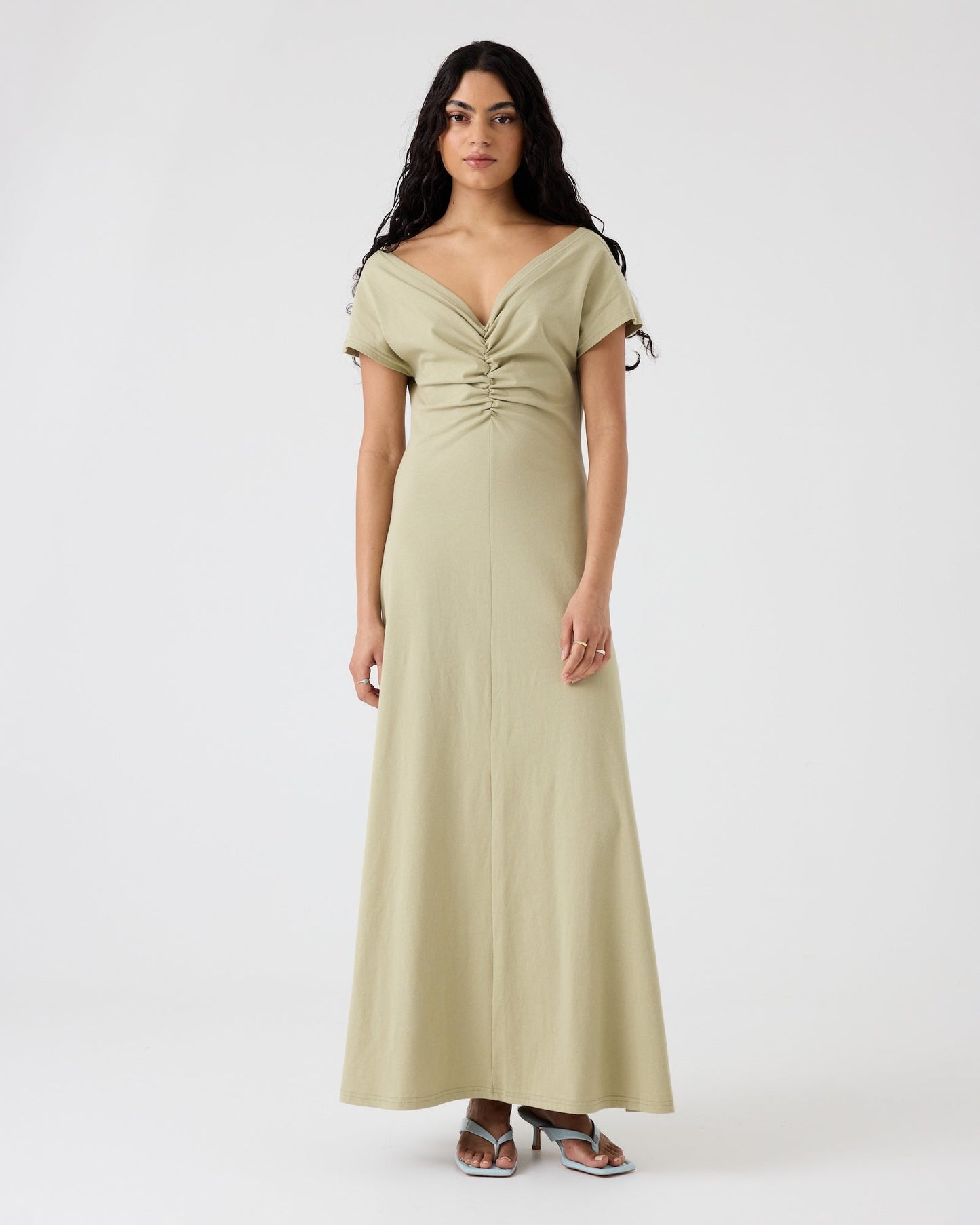Melody Dress Pistachio