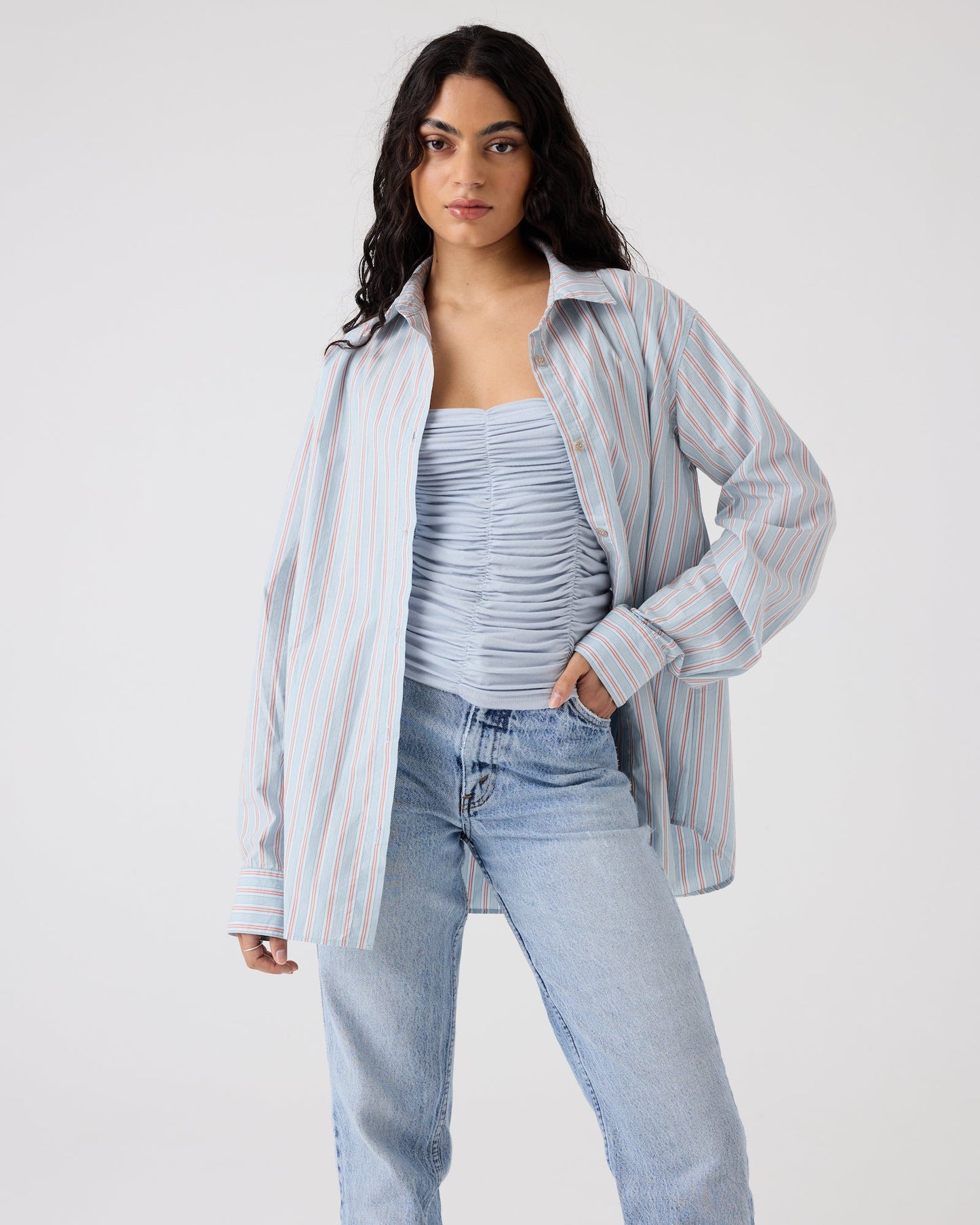 Sienna Shirt Japanese Stripe