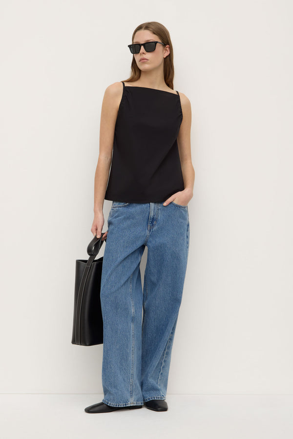 Annie Poplin Tank Top