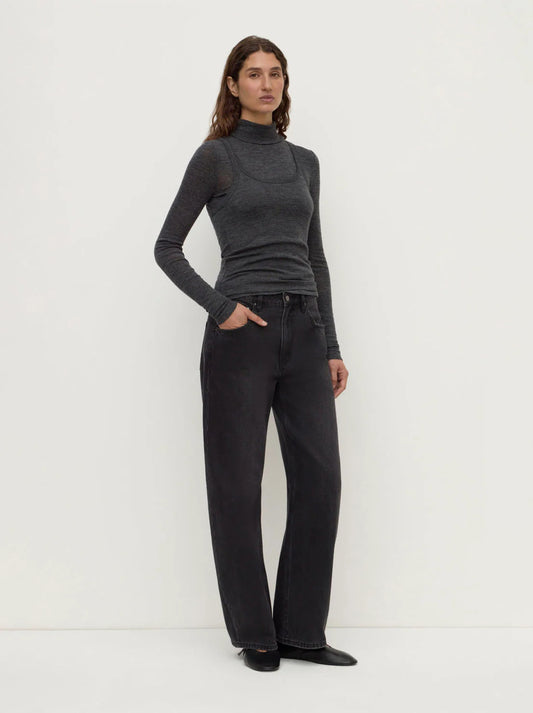 Nora Merino Wool Layered Turtleneck