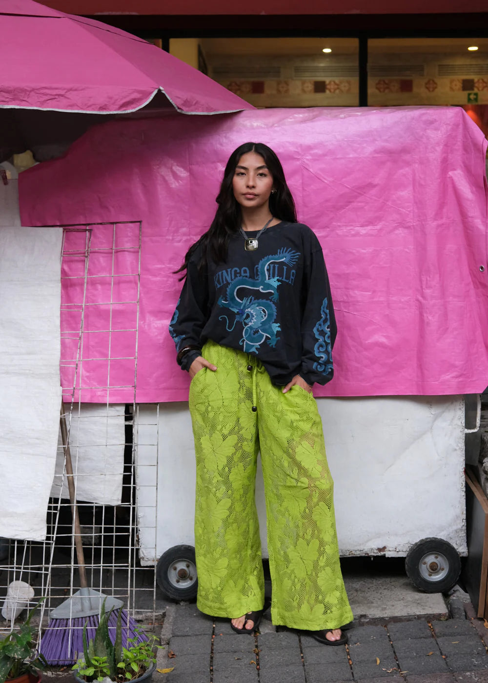 rex dragon roses long sleeve tee kinga csilla