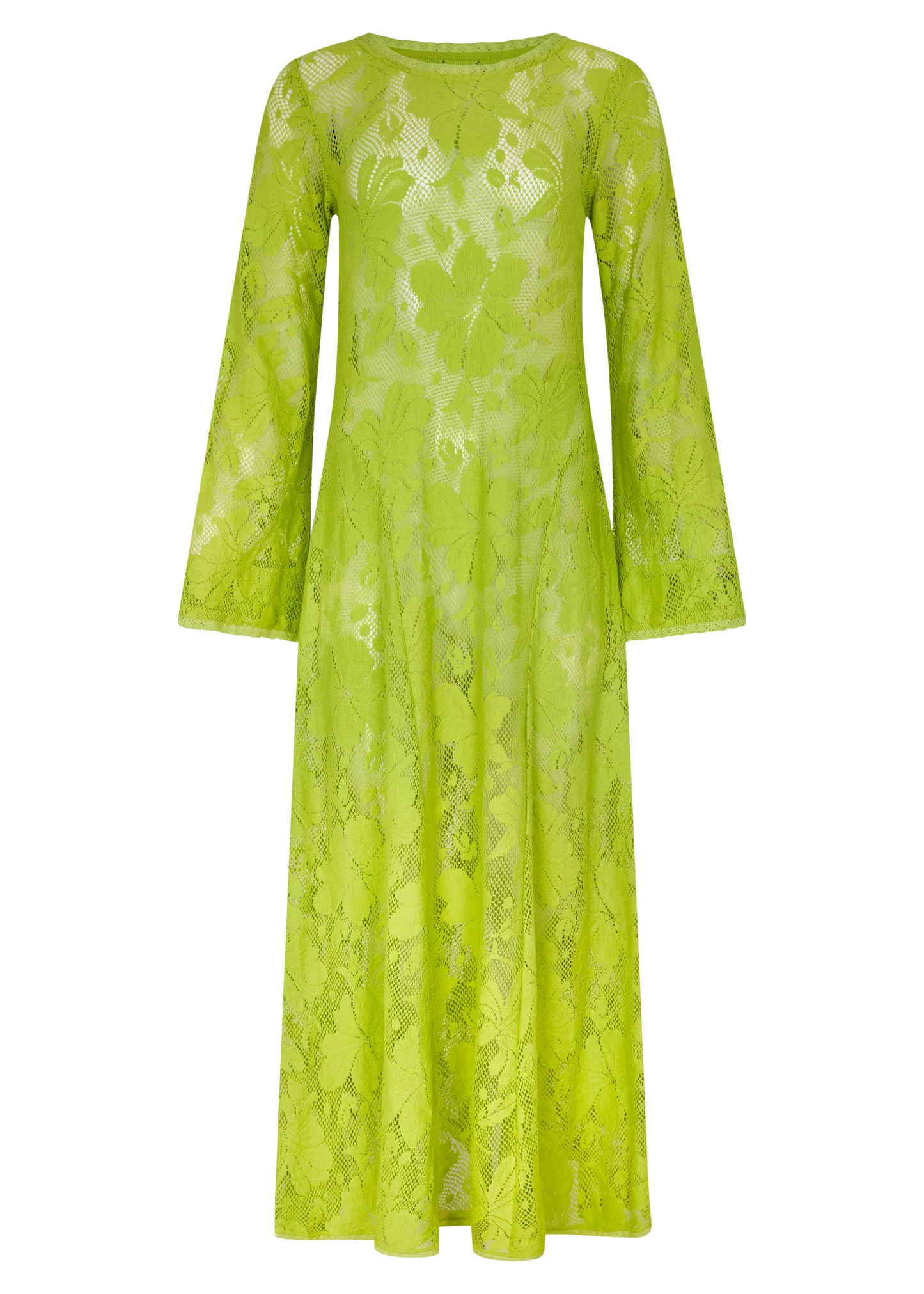 Nova Lace Cherry Maxi Dress