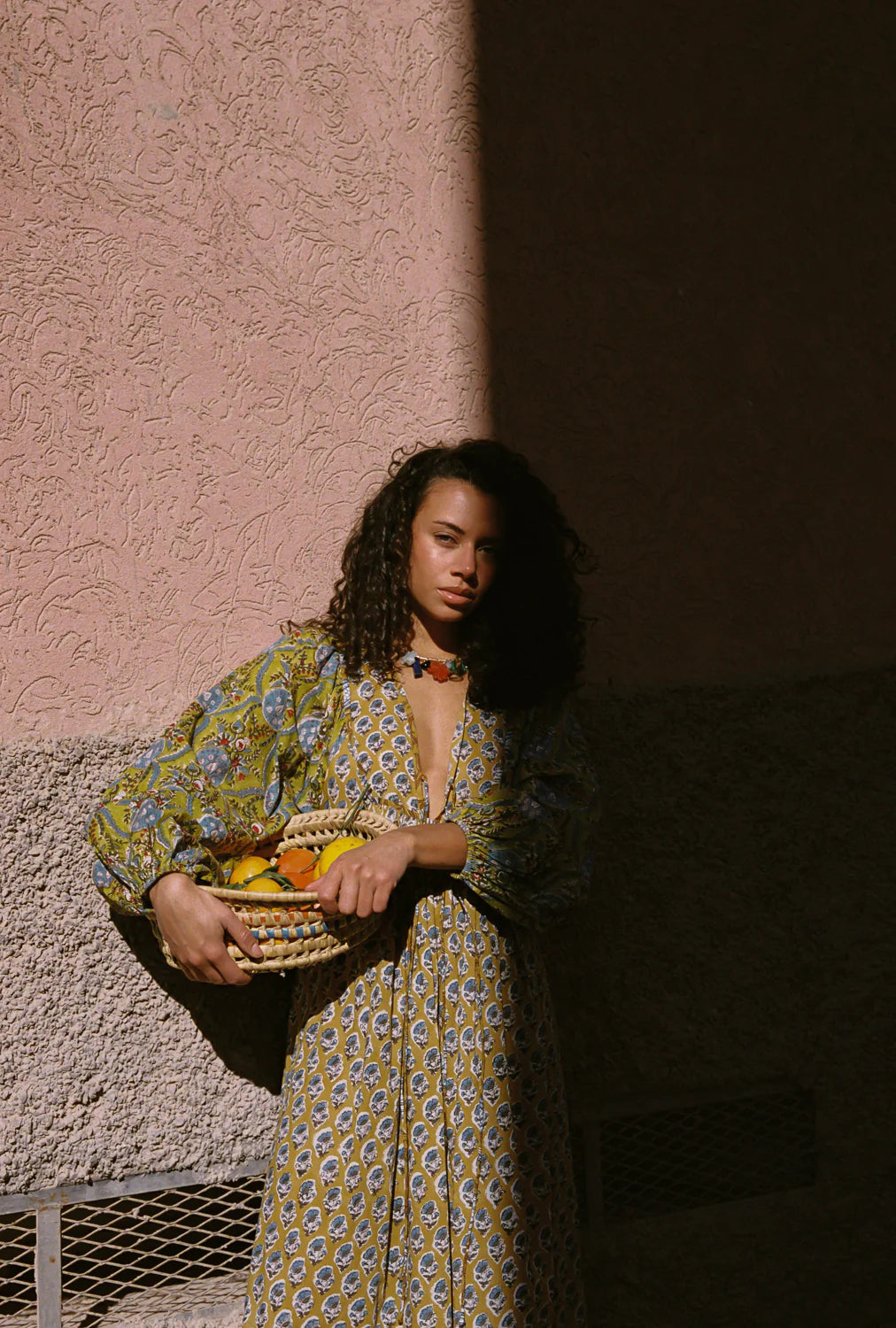 Zoya Block Print Marrakech Dress