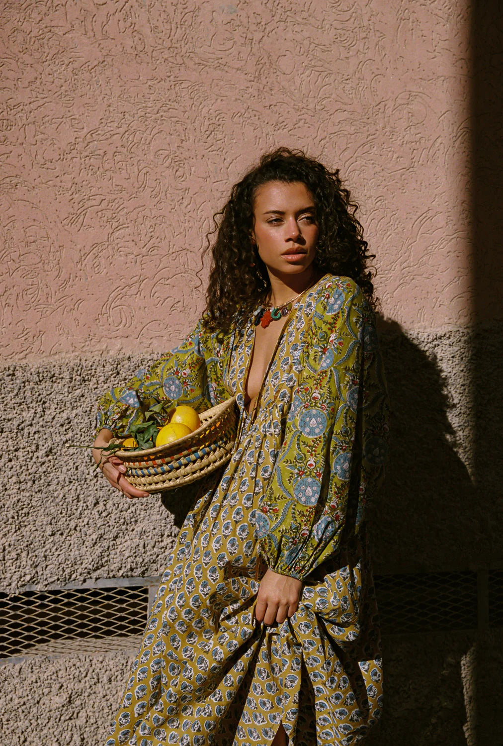 Zoya Block Print Marrakech Dress