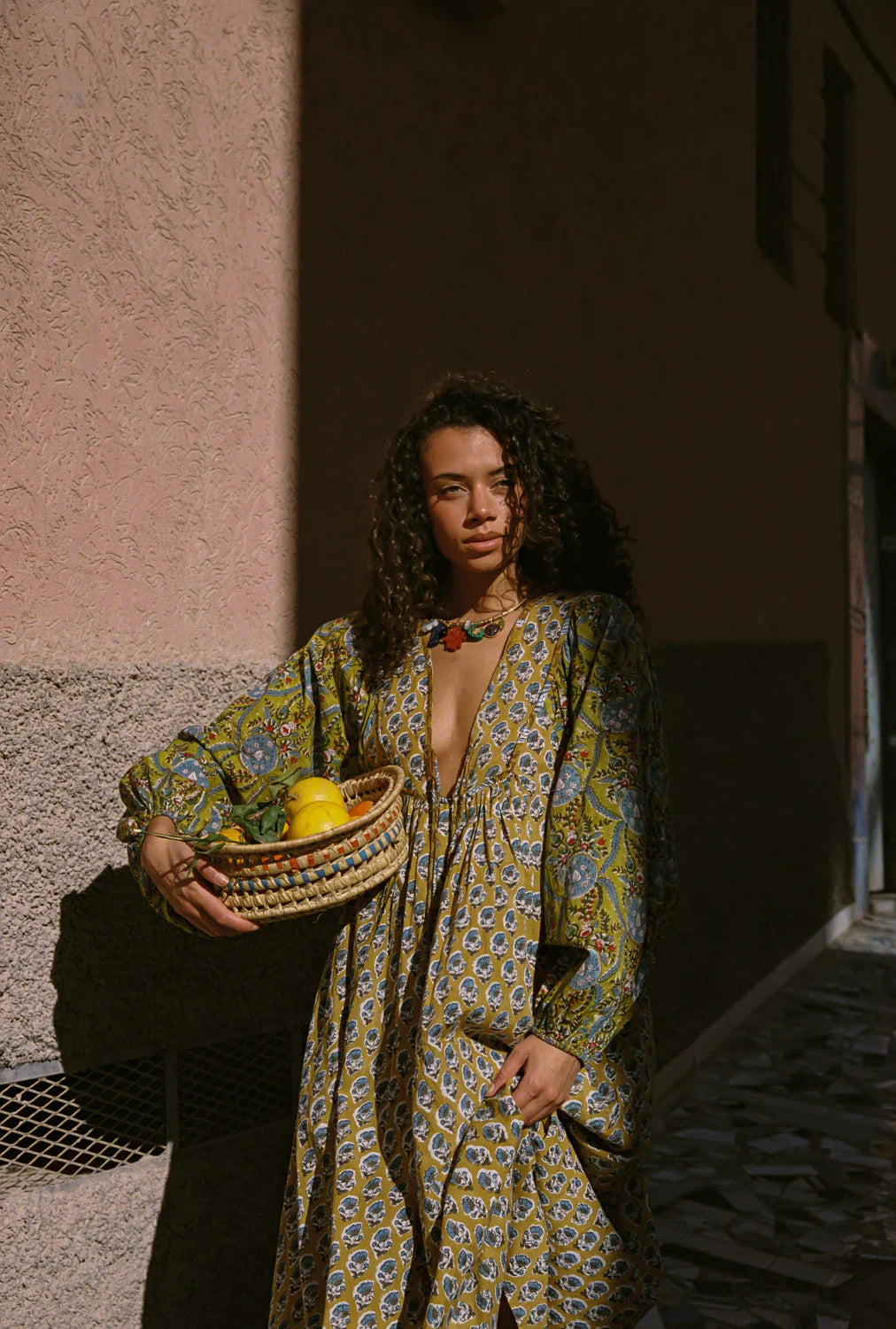 Zoya Block Print Marrakech Dress