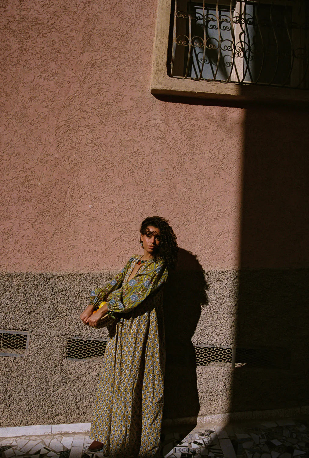 Zoya Block Print Marrakech Dress