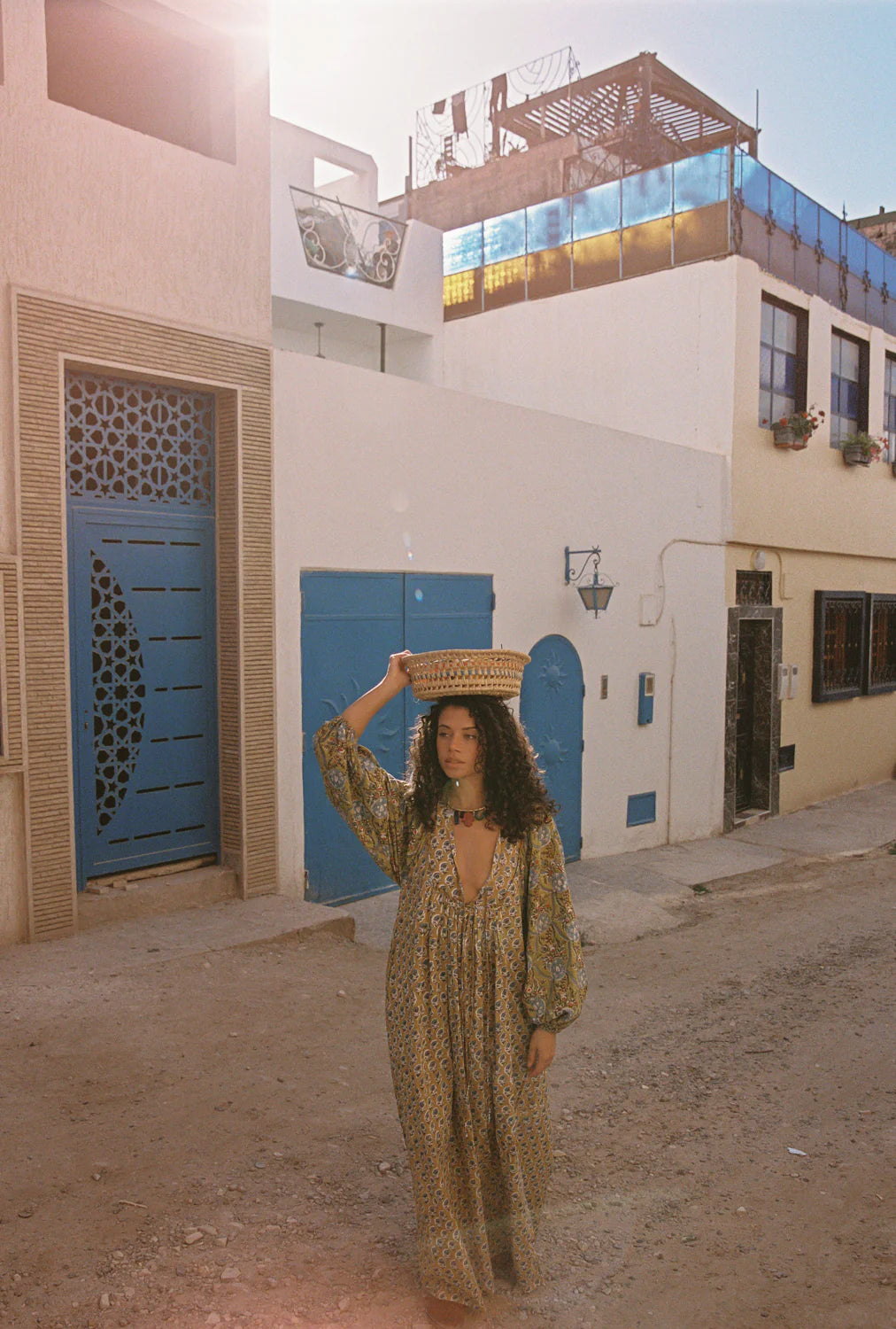 Zoya Block Print Marrakech Dress