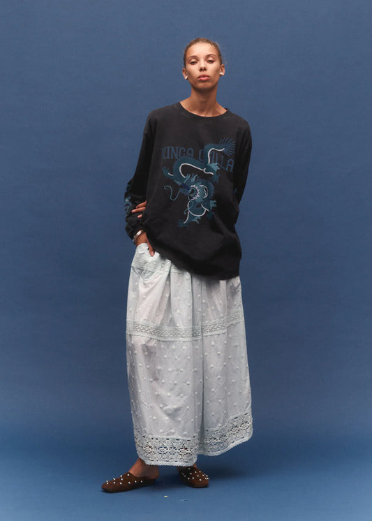 rex dragon roses long sleeve tee kinga csilla